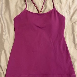 Sz.Lg purple Lululemon tank top
